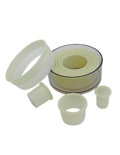 Boîte de 9 découpoirs ronds lisses Schneider - Nylon 20-100 mm 2