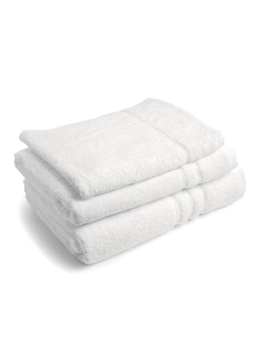Drap de bain blanc Comfort Nova Mitre - 1000x1500 mm