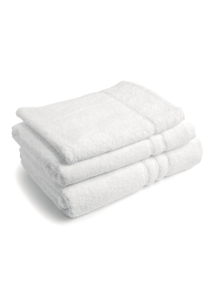 Drap de bain blanc Comfort Nova Mitre - 1000x1500 mm