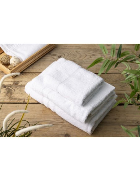 Drap de bain blanc Comfort Nova Mitre - 1000x1500 mm