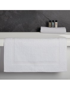 Tapis de bain Mitre Essentials Capri blanc 500x760 mm