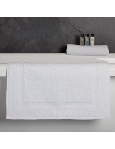 Tapis de bain Mitre Essentials Capri blanc 500x760 mm