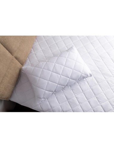 Protège-matelas Quiltop Mitre Comfort Super King - Blanc