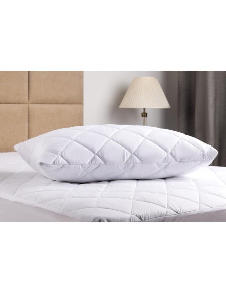Protège-matelas Quiltop Mitre Comfort Super King - Blanc