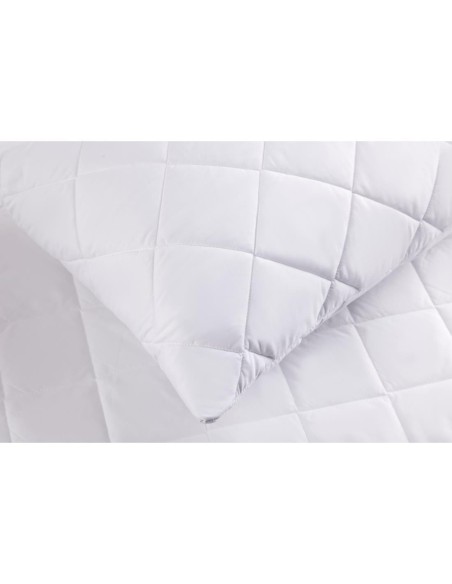 Protège-matelas Quiltop Mitre Comfort Super King - Blanc