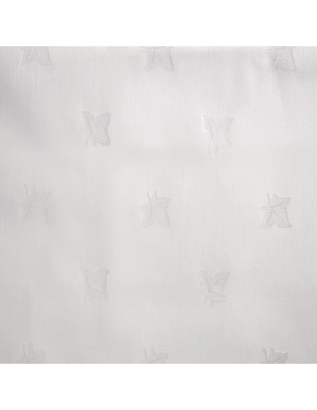 Nappe ronde blanche Mitre Luxury 2300 mm - Coton élégant