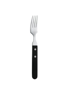 Fourchette à steak Amefa 196mm - lot de 12 noir 2