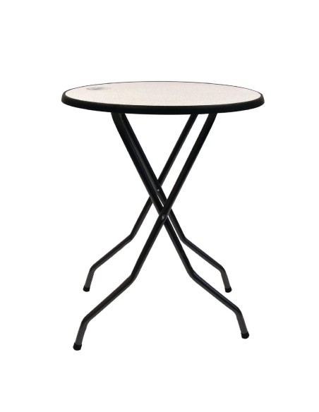 Mange-debout Ardennen 85 cm - Table haute pliante gris