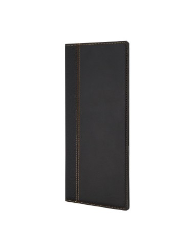 Porte-addition contemporain Securit noir - 235x130 mm