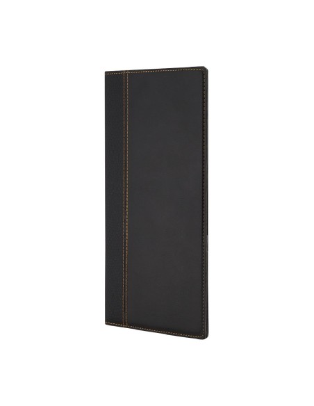 Porte-addition contemporain Securit noir - 235x130 mm