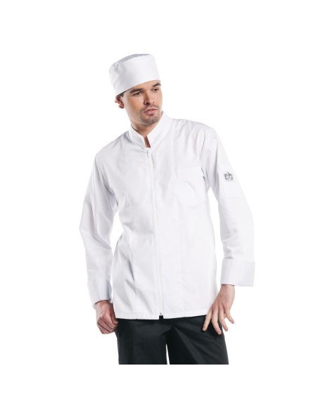 Veste de cuisine mixte Chaud Devant Monza L blanche