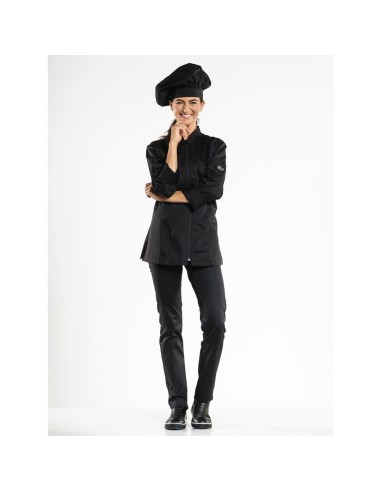 Veste de cuisine femme Chaud Devant Monza noire XXXL
