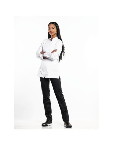 Veste de cuisine femme Chaud Devant Monza blanche M