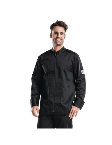 Veste de cuisine mixte Chaud Devant Monza L - noir