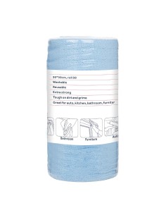 Chiffons microfibre Nisbets Essentials 300x300 mm - 50 feuilles