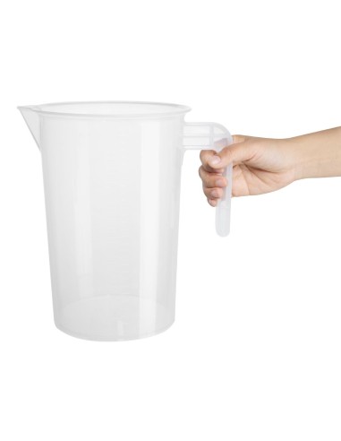 Pichet gradué Nisbets Essentials 4L - Polypropylène