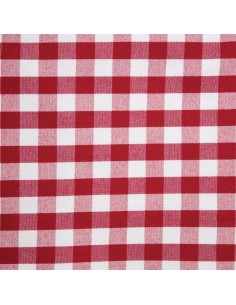 Serviettes à carreaux rouges Mitre Comfort - lot de 10 2