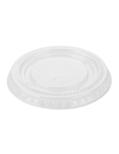 Couvercles PET Fiesta Recyclable 1000 pcs - 50/80/100 ml
