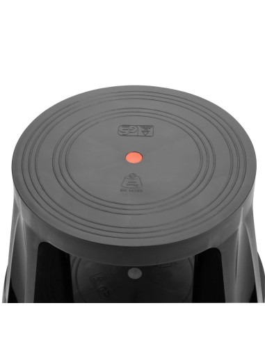 Marchepied roulant autobloquant Vogue noir - 150 kg