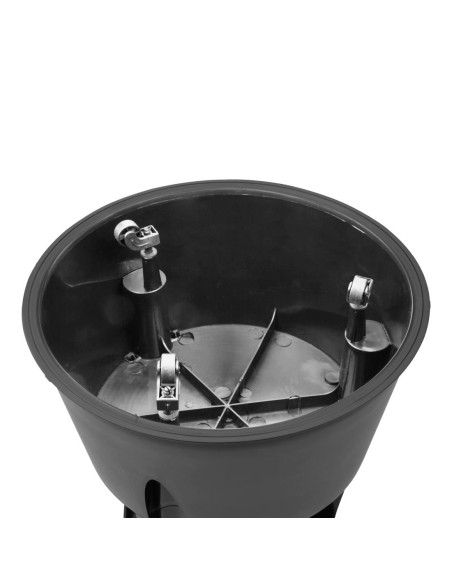 Marchepied roulant autobloquant Vogue noir - 150 kg