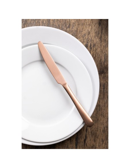 Couteaux de table cuivre Olympia Cyprium - lot de 12