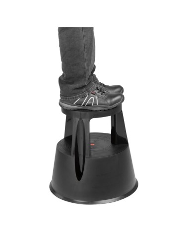 Marchepied roulant autobloquant Vogue noir - 150 kg
