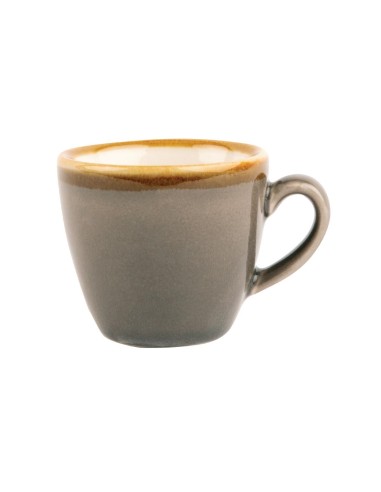 Tasses à espresso Olympia Kiln grises 85 ml - lot de 6