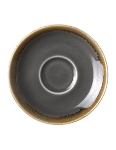 Soucoupe Espresso Olympia Kiln Grise 115mm - Lot de 6