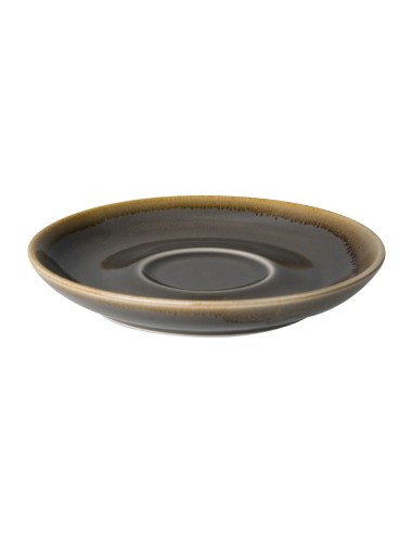 Soucoupe Olympia Kiln Grise 160mm - Lot de 6