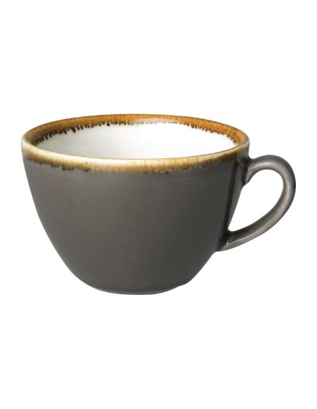 Tasses à cappuccino Olympia Kiln grises 340ml - lot de 6