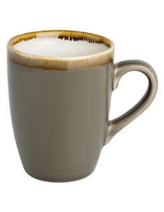 Mugs Olympia Kiln gris 340 ml - lot de 6