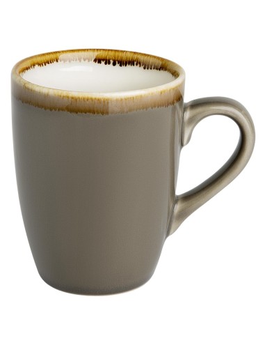 Mugs Olympia Kiln gris 340 ml - lot de 6