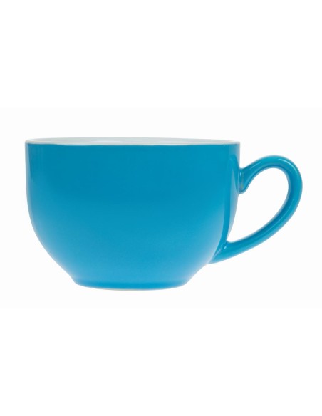 Tasses à cappuccino Olympia Café bleues 340 ml - lot de 12