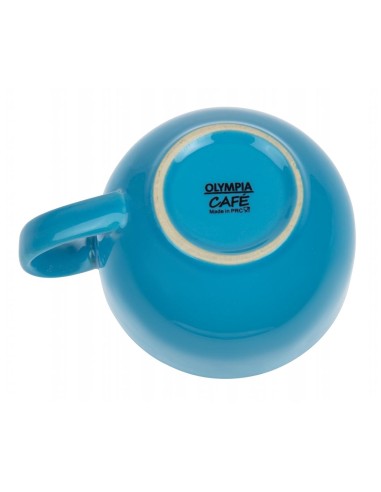 Tasses à cappuccino Olympia Café bleues 340 ml - lot de 12