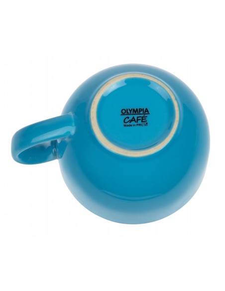Tasses à cappuccino Olympia Café bleues 340 ml - lot de 12
