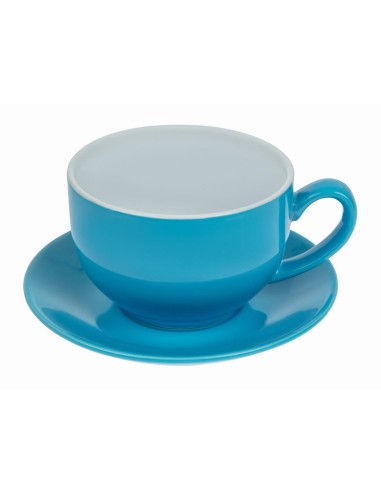Tasses à cappuccino Olympia Café bleues 340 ml - lot de 12