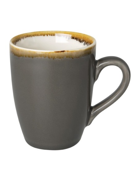 Mugs Olympia Kiln gris 340 ml - lot de 6
