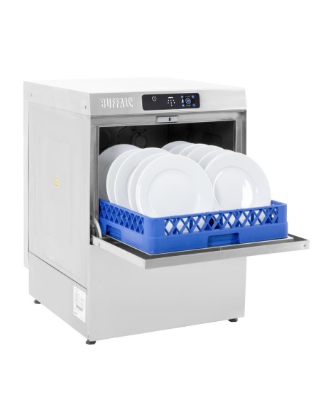 Lave-vaisselle numérique Buffalo sous comptoir 500mm - 5 programmes