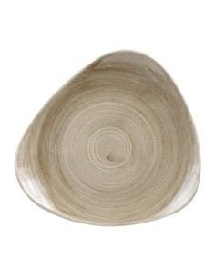 Assiettes triangulaires Churchill Stonecast 311mm - Lot de 6