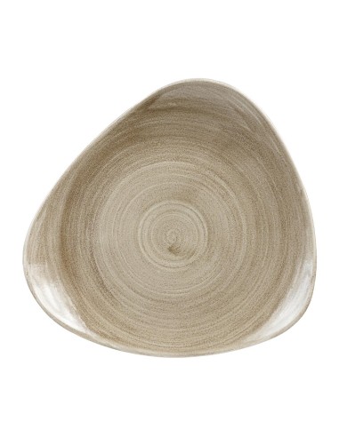 Assiettes triangulaires Churchill Stonecast 311mm - Lot de 6