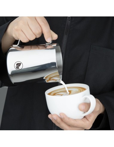 Pichet à lait inox Olympia Vegan 570 ml - élégant et durable