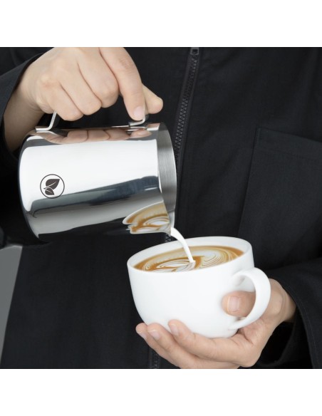 Pichet à lait inox Olympia Vegan 570 ml - élégant et durable