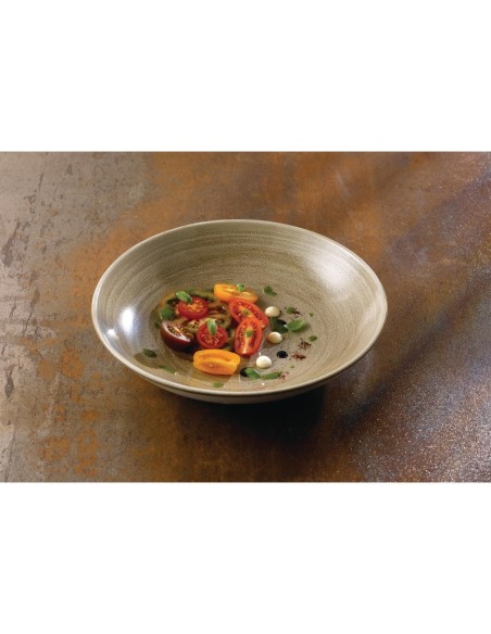 Assiettes rondes Churchill Stonecast 248mm - Lot de 8