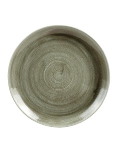 Assiettes Churchill Stonecast Green 260mm - Lot de 12