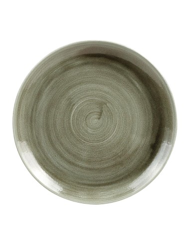 Assiettes Churchill Stonecast Green 260mm - Lot de 12