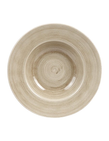 Bols Churchill Stonecast Patina Antique Taupe 280mm - Lot de 12