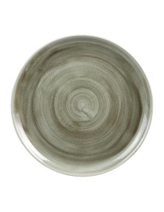 Assiettes Churchill Stonecast Green 324mm - Lot de 6