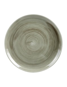 Assiettes Churchill Stonecast Vert 288mm - Lot de 12