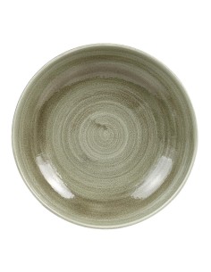 Assiettes coupes rondes Churchill Stonecast 182 mm - Lot de 12