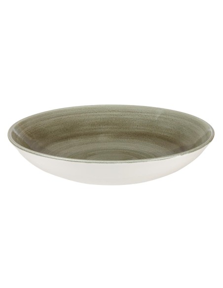 Assiettes coupes rondes Churchill Stonecast 182 mm - Lot de 12